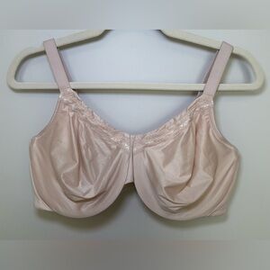 Wacoal bra 855213 nude beige neutral classic supportive plus-size lace sexy 40DD